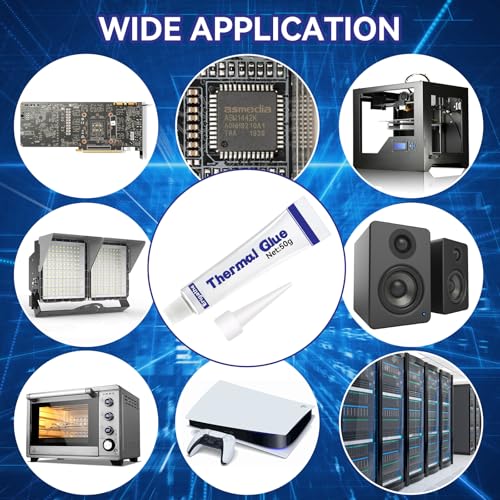Erigathe 50g Conductive Adhesive for Heat Sink Applications