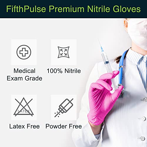 FifthPulse Nitrile Disposable Gloves