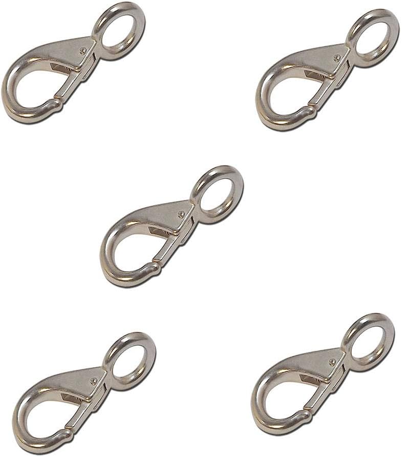 Generic Strong stainless steel fixed snap hooks