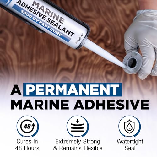 10 oz Marine Adhesive Sealant 5200 Fast Cure White