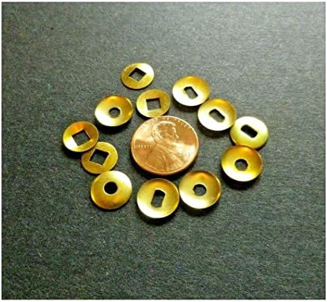 Solid Brass Clock Hand Washers Assortment