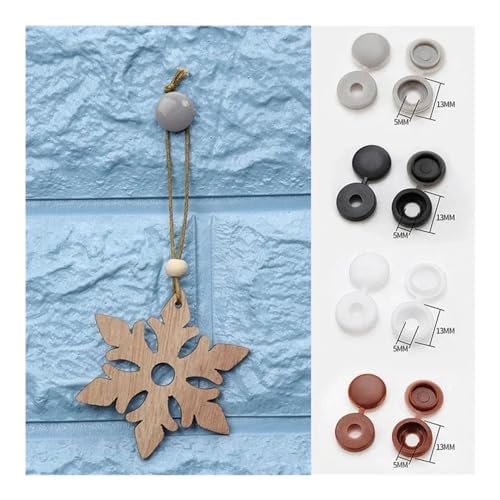 Machine Screw Cap Covers 100-Piece Set