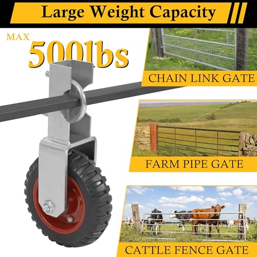NisorpaFarm Gate Wheels 2-Pack