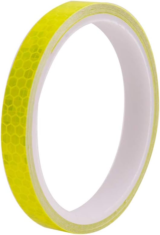 Brightplus Reflective Tape Fluorescent Yellow 05 X10