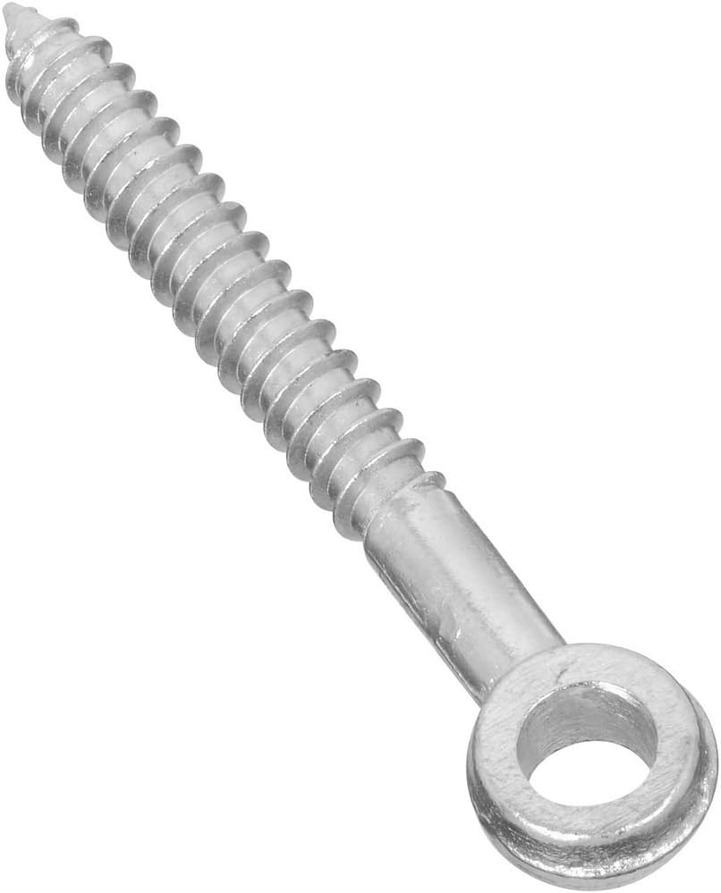 National Hardware Screw Eye 12 x 4 Zinc Plated Sensors Magic
