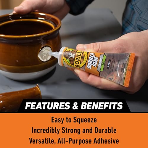 Gorilla Glue Clear Gel Professional Use 175floz Tube
