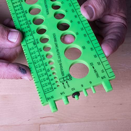 OEMTOOLS Nut Bolt Thread Gauge