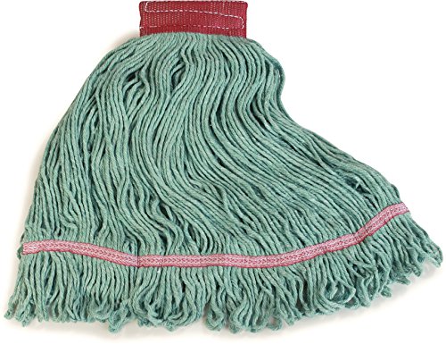 Carlisle FoodService 12-Piece Mopped Heads Large Green