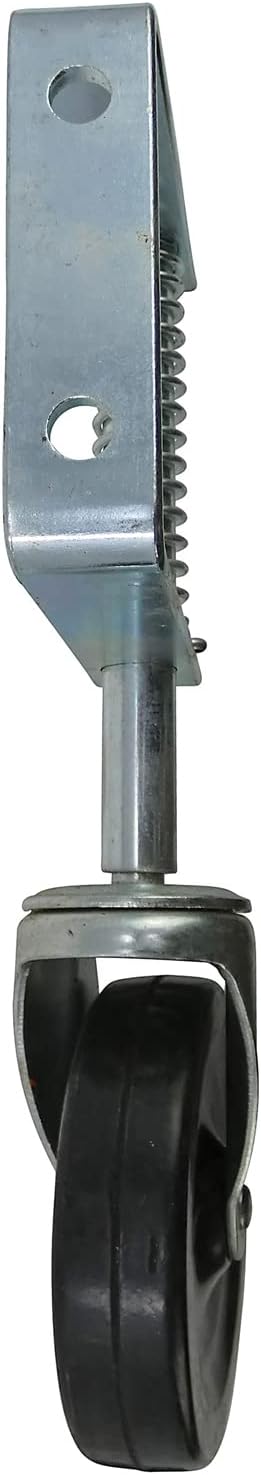 Shepherd 9785 Spring Loaded Gate Caster Black 4-Inch