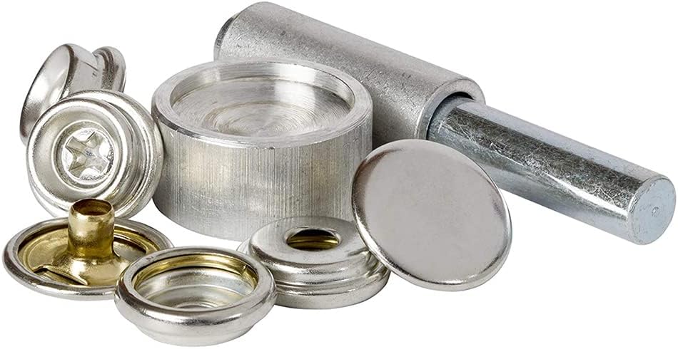 Durable Screw Snap Kit for Attaching fabrics and more