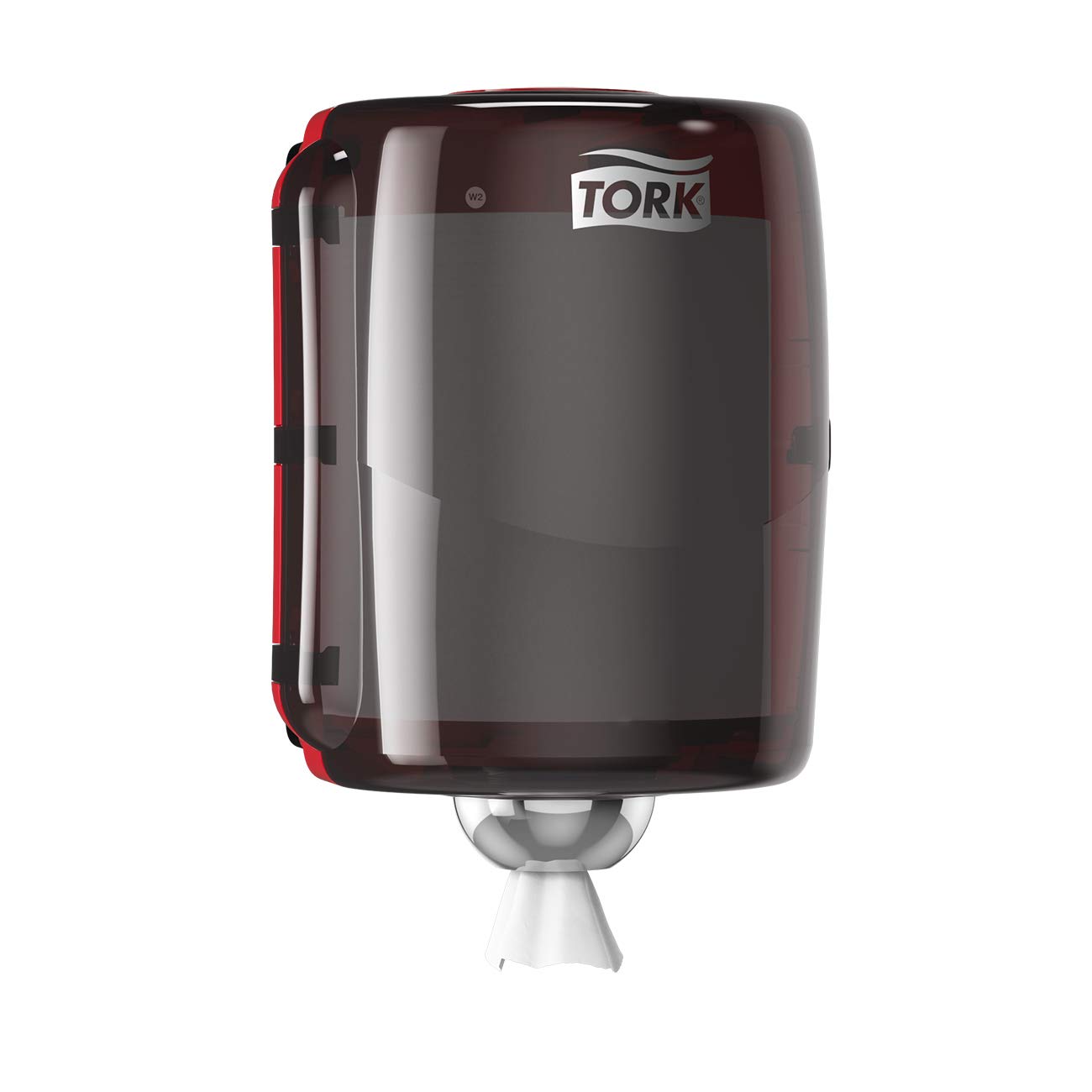 Tork Red and Smoke Roll Dispenser