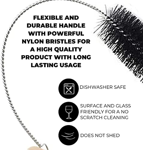Professional Tube Cleaning Brush Set for Hard-to-Reach Areas