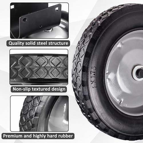 Real Fancy 8-Inch Heavy Duty Gate Wheel