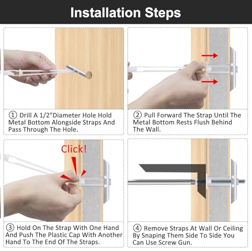 Durable 316 to 24 Hollow Wall Anchors