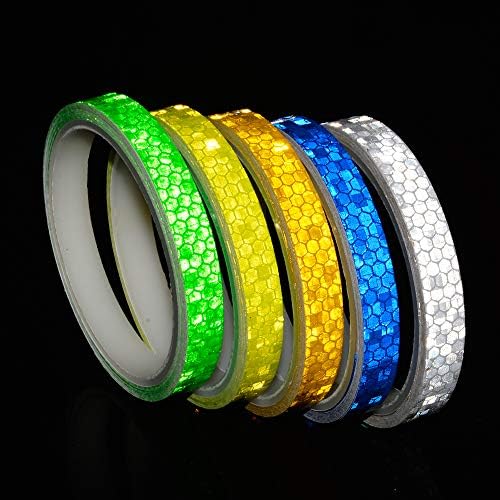 Brightplus Reflective Tape Fluorescent Yellow 05 X10