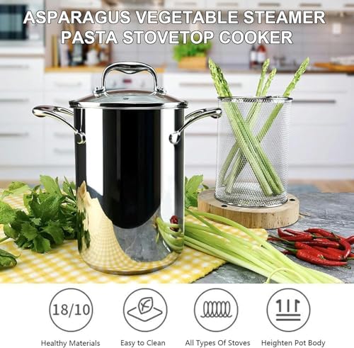 DAOUXIAOSP Stainless Steel Deep Fryer Pot with Basket for Home Cooking