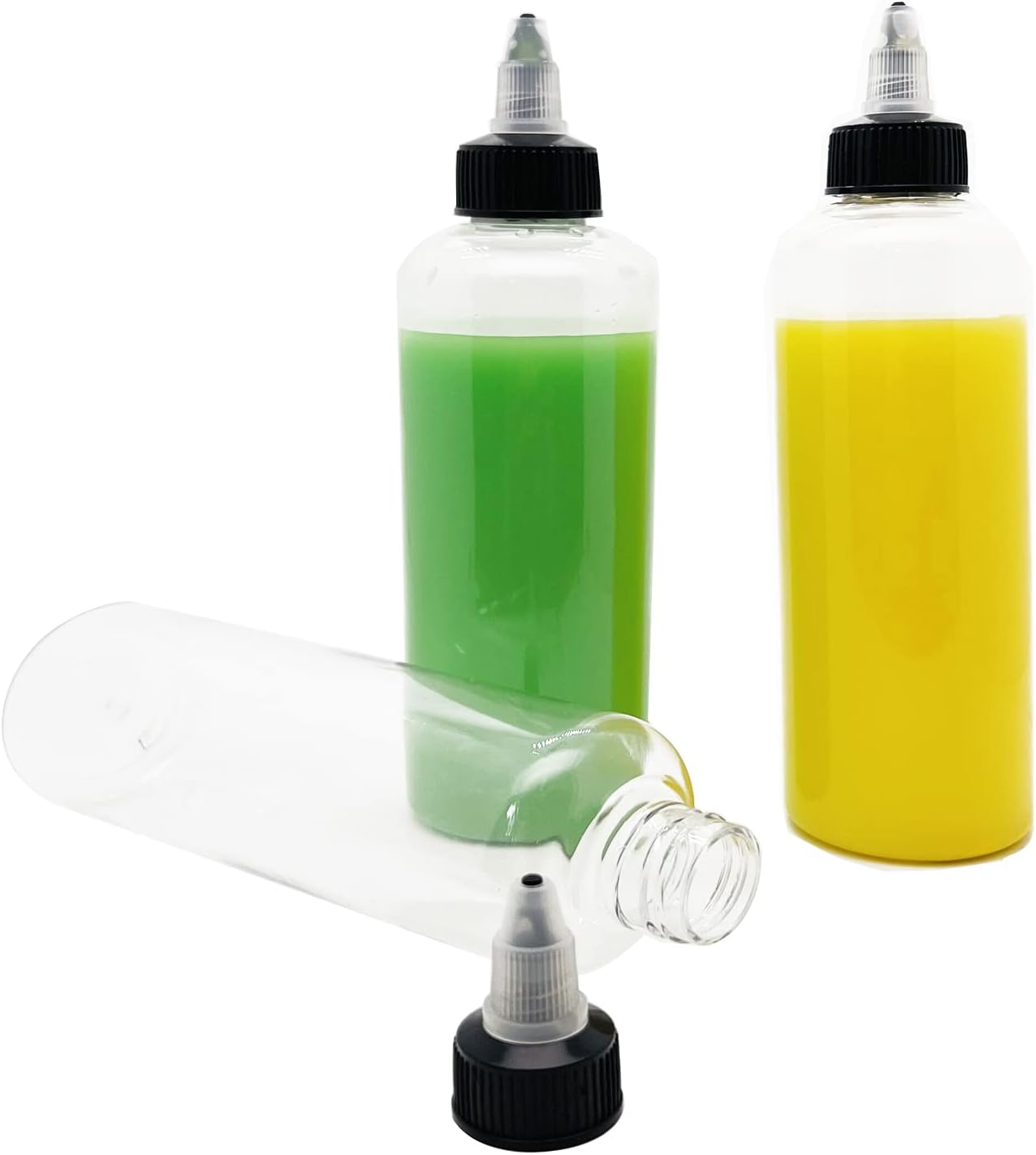 6-Piece 4oz Dispensing Bottles for Lab