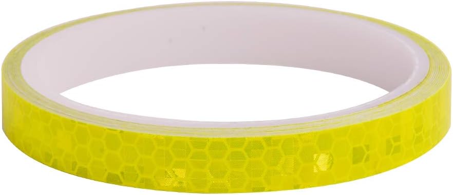 Brightplus Reflective Tape Fluorescent Yellow 05 X10