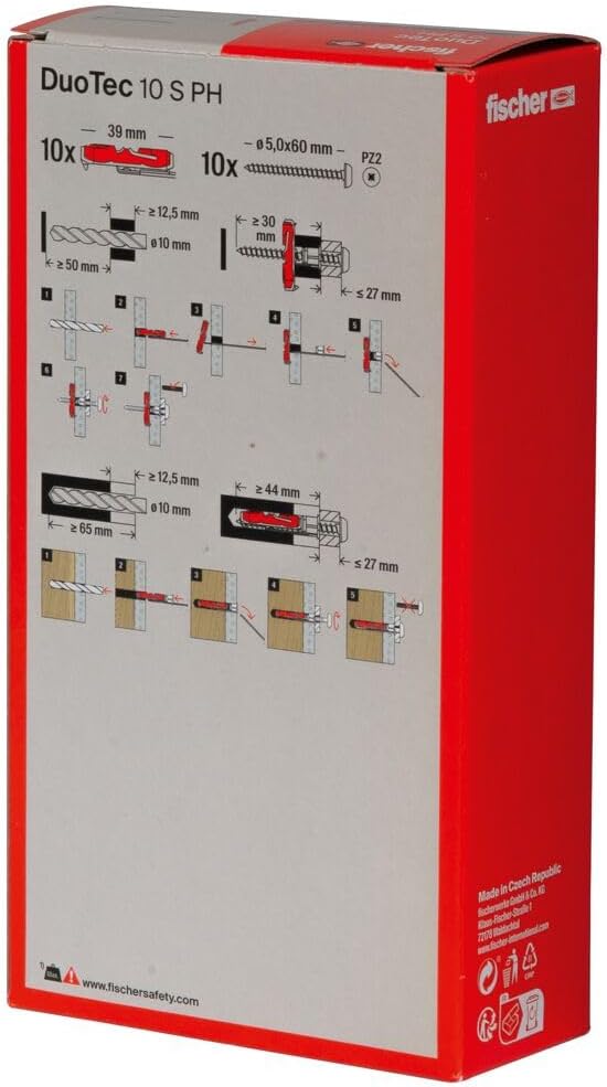 DuoTec 2564 toggle plug for tight spaces and versatile use