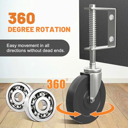 Super Strong Smooth 5 Gate Caster with 413 Spring Easy to Install Durable