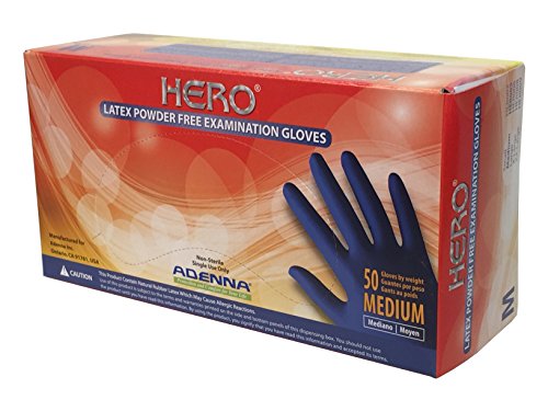 Adenna Nitrile Latex Exam Gloves Anti-Pollution Durable for Medical Industrial Use