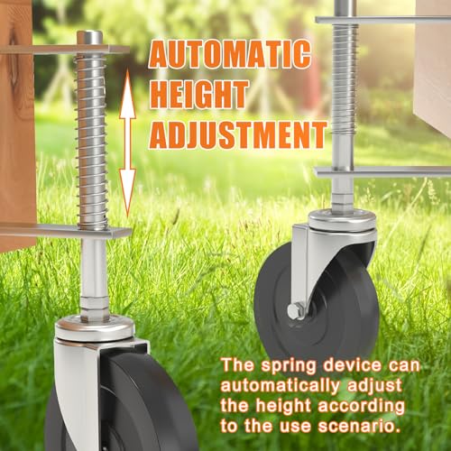 Super Strong Smooth 5 Gate Caster with 413 Spring Easy to Install Durable