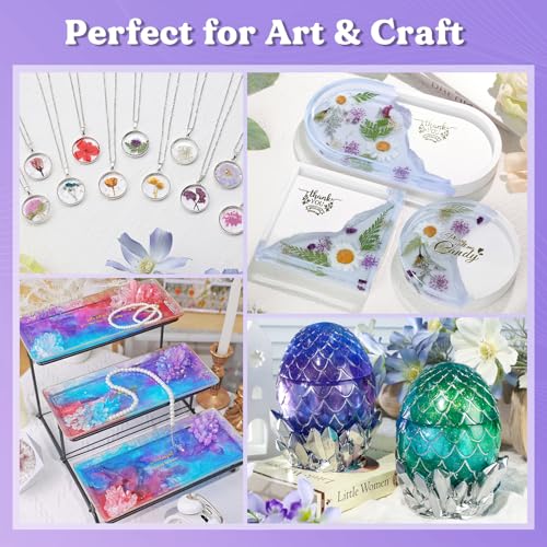 12 Gallon Crystal Clear Epoxy Resin Kit by LETS RESIN