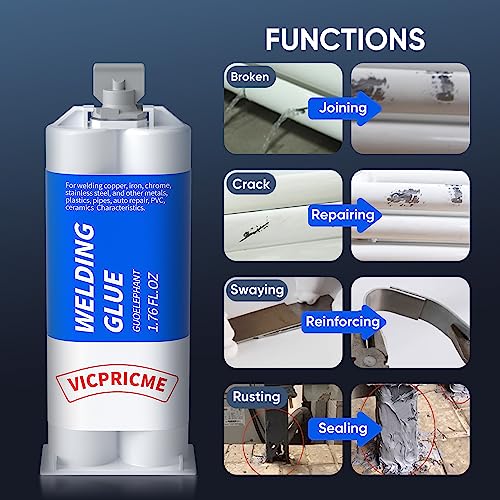 Seal Welds for Metal Plastic and Steel