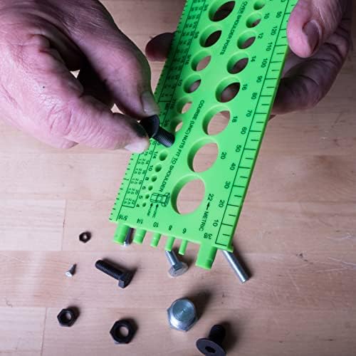OEMTOOLS Nut Bolt Thread Gauge
