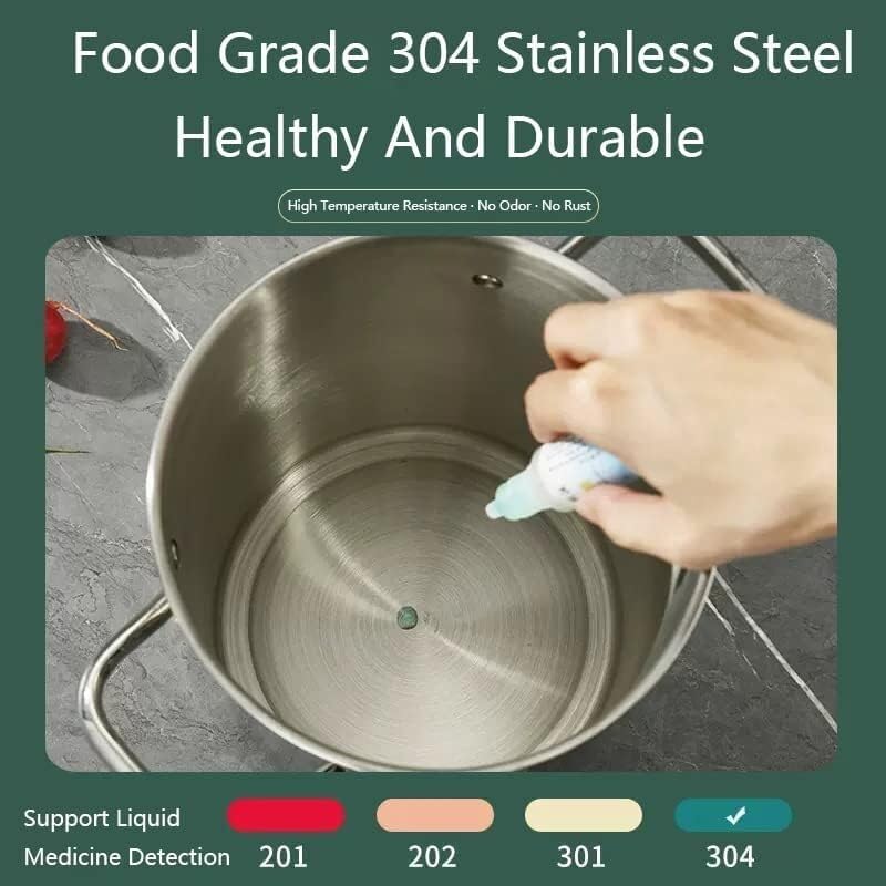 DAOUXIAOSPStainless Steel Asparagus Pot 4L