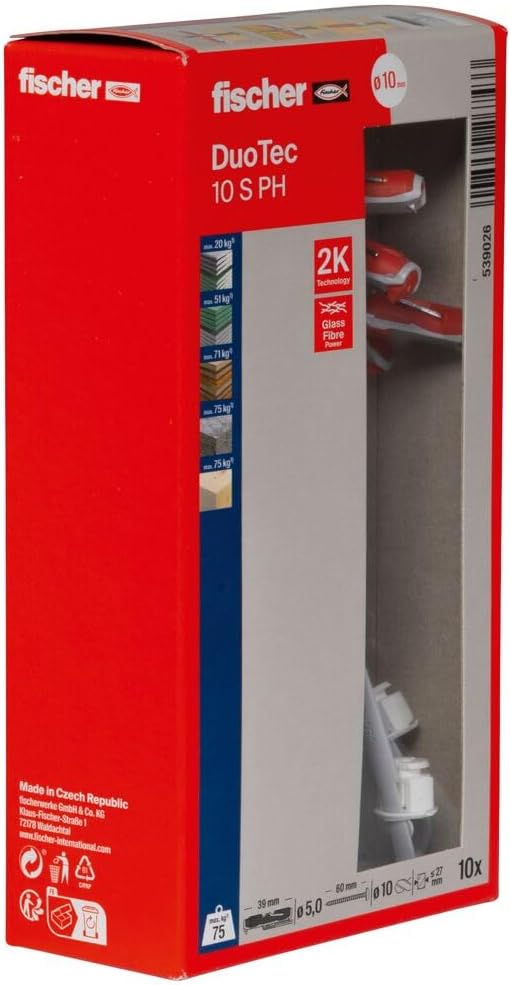 DuoTec 2564 toggle plug for tight spaces and versatile use
