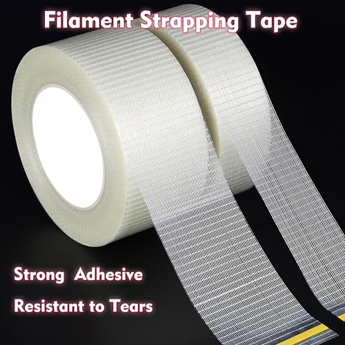 Heavy-Duty Equivalent Fiberglass Filament Strapping Tape
