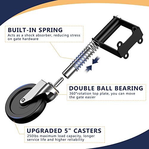 Heavy Duty Gate Wheels for Smooth Operation