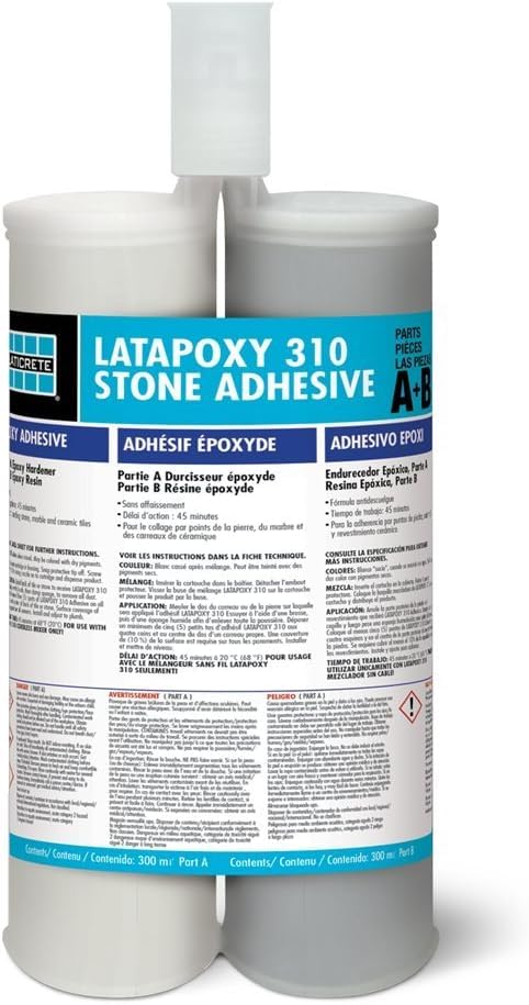 Fast-acting Latapoxy 310 Epoxy Stone Adhesive 310 Rapid