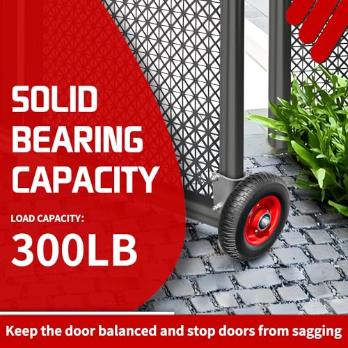 Durable 8-inch Gate Wheel for Heavy Duty Use