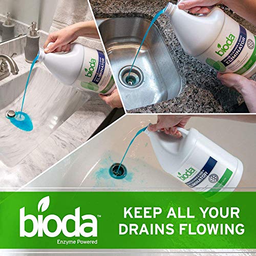 Bioda - Professional Strength Enzyme Drain Cleaner Septic Safe