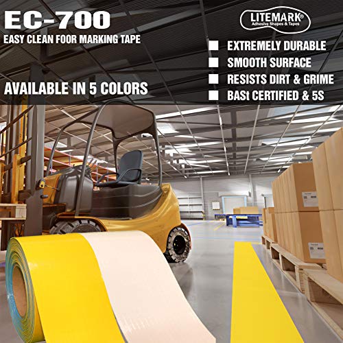 warehouse floor markers Red EC-700 Durable and Effective