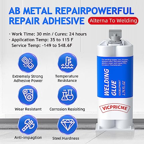 Seal Welds for Metal Plastic and Steel