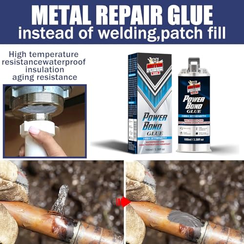 Secure Metal Plastic Bond Pack of 2