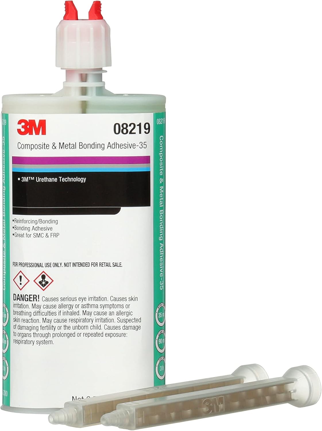3M SMCFiberglass Repair Adhesive Green 200ml - Durable Bond