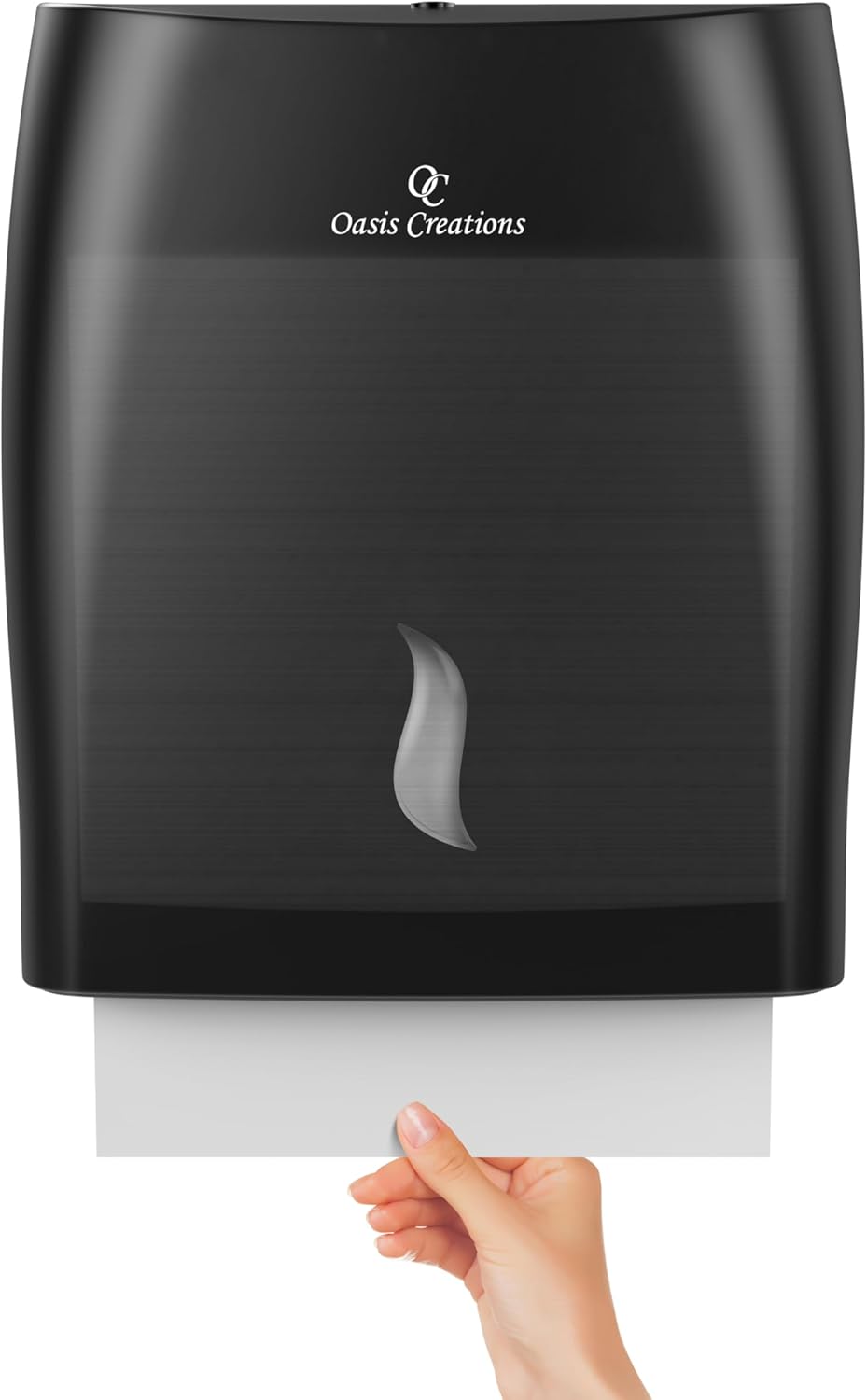Oasis Touchless Dispenser - Black Smoke Wall-Mounted 500 Paper Towels