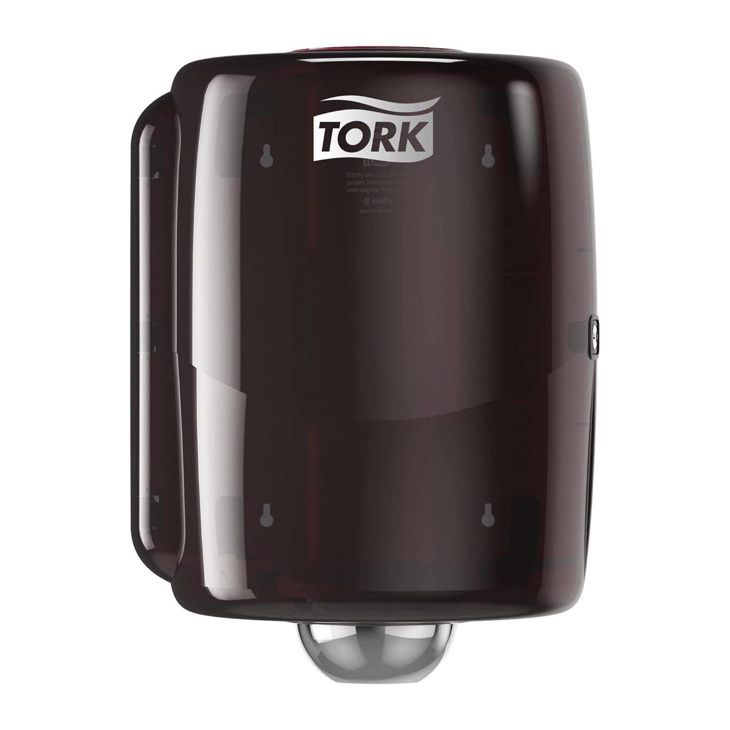 Tork Red and Smoke Roll Dispenser