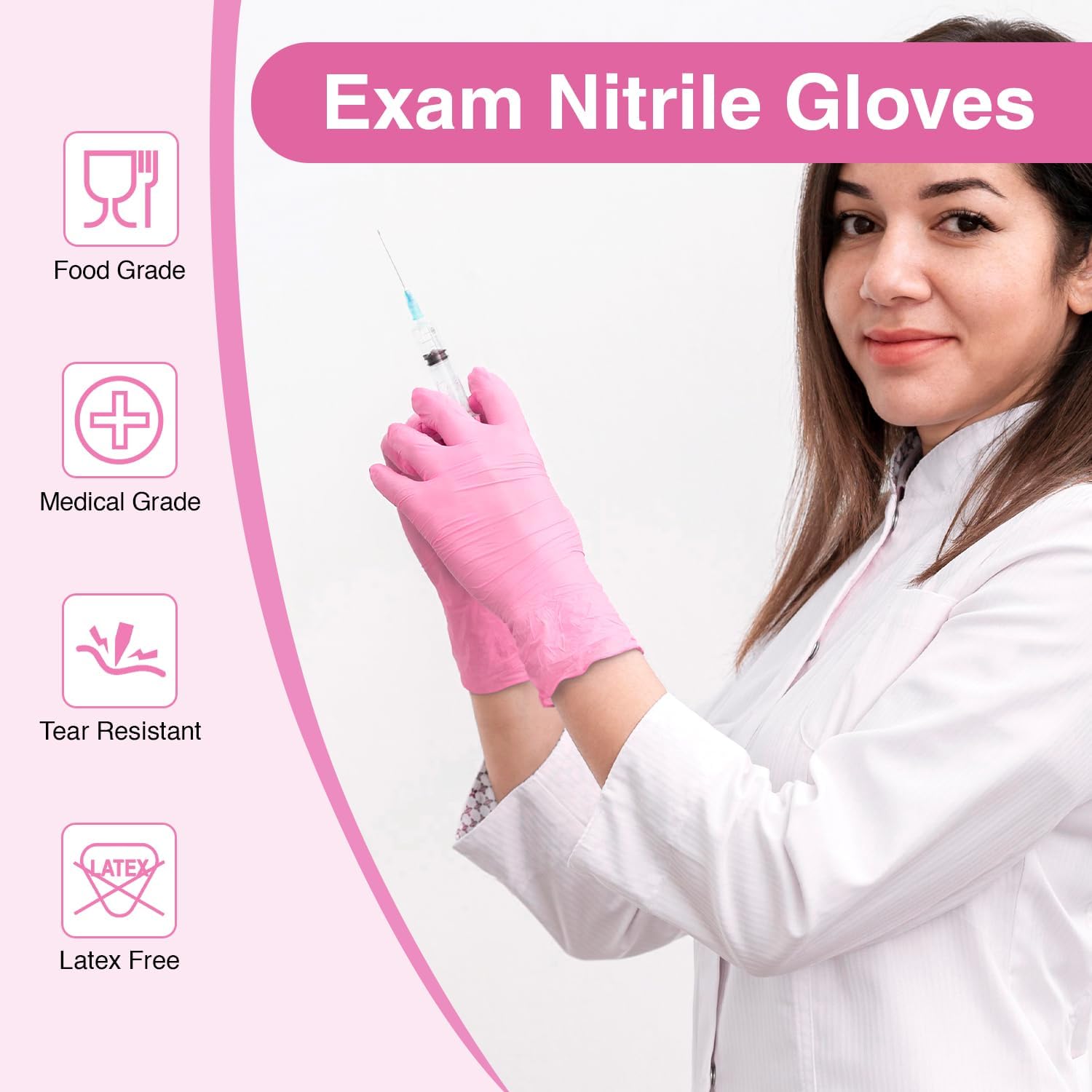 Schneider Nitrile Gloves 4 Mil Latex Free Clean Detailing