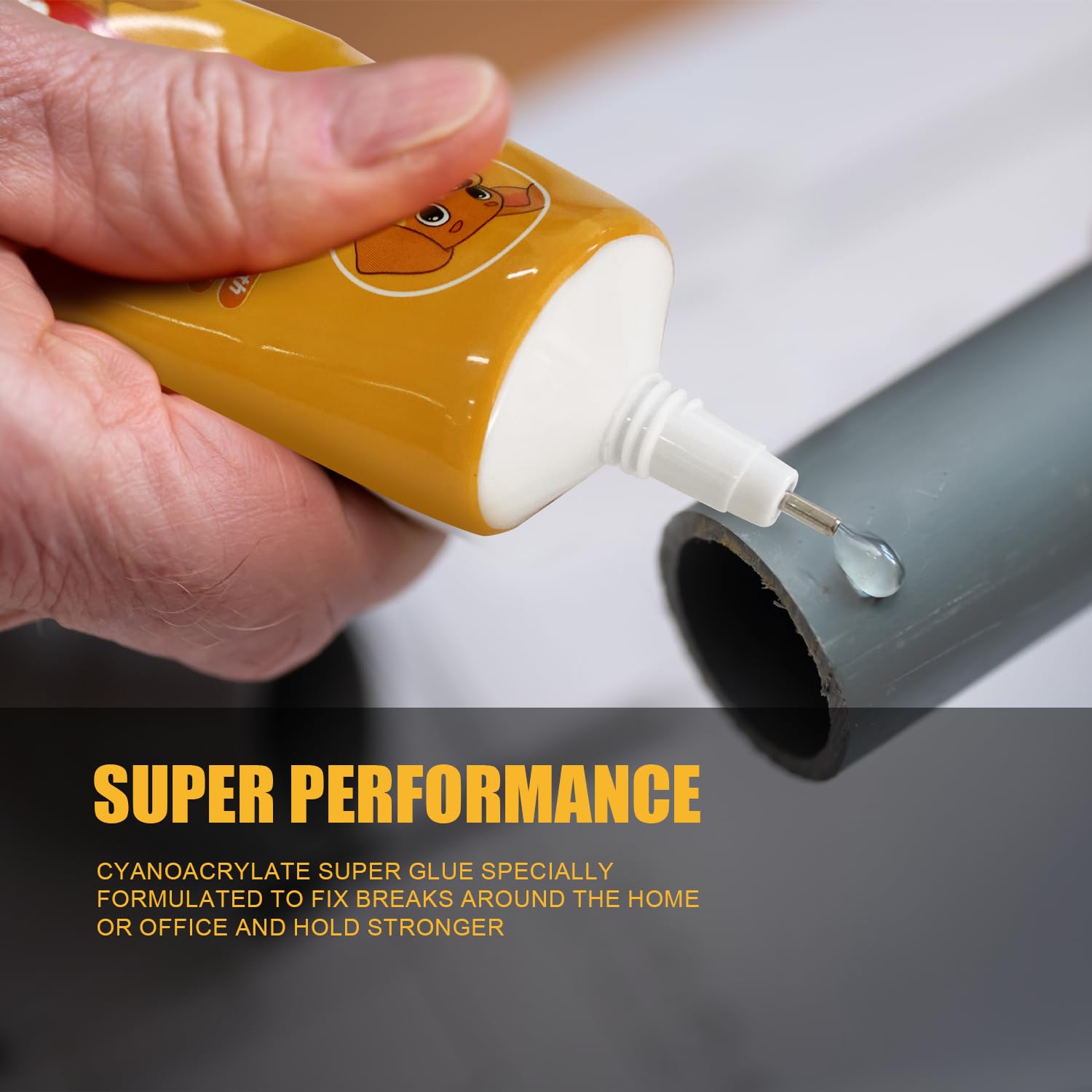 21oz Clear Super Gel Glue Easy to Use Durable