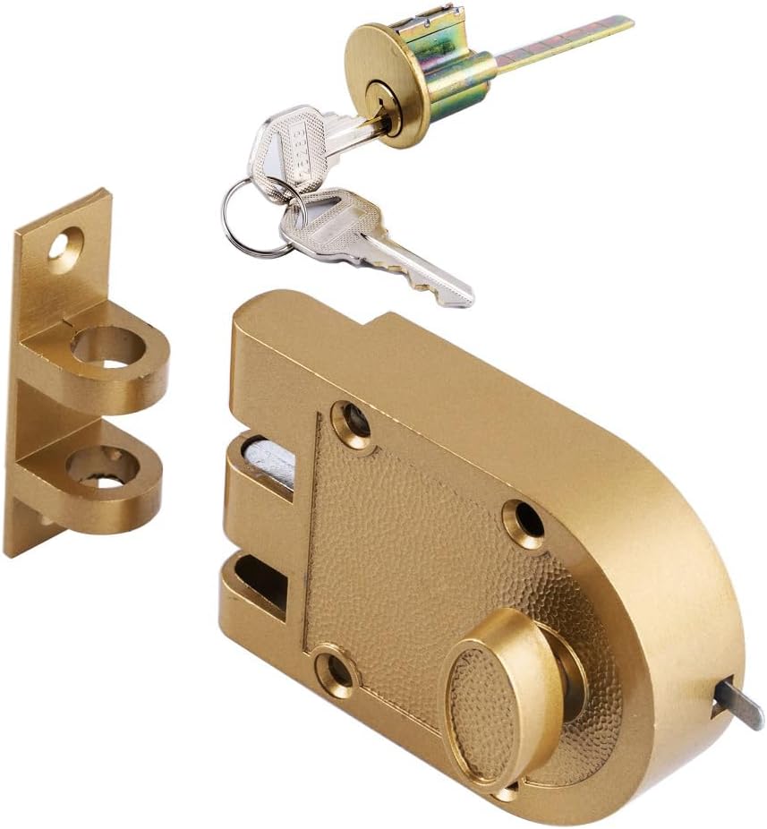 Secure Front Door Lock for Antique Entry Doors