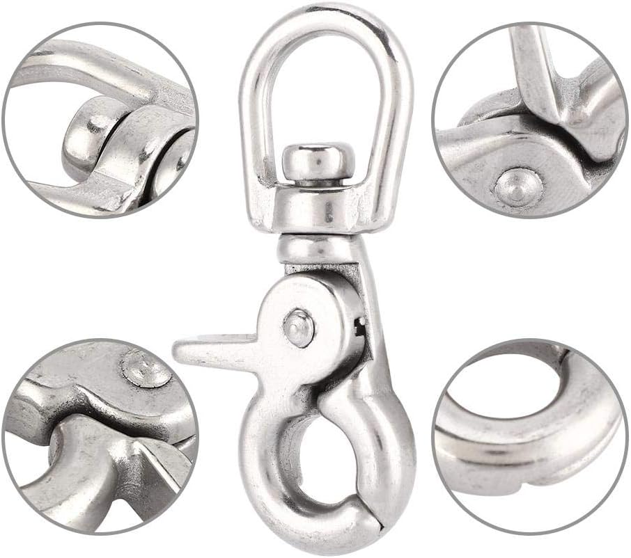 Stainless Steel Swivel Eye Bolt for Key Chains