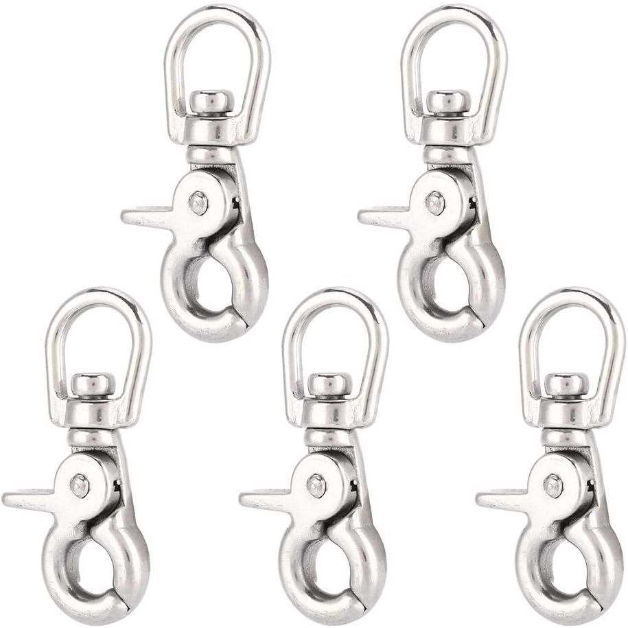 Stainless Steel Swivel Eye Bolt for Key Chains