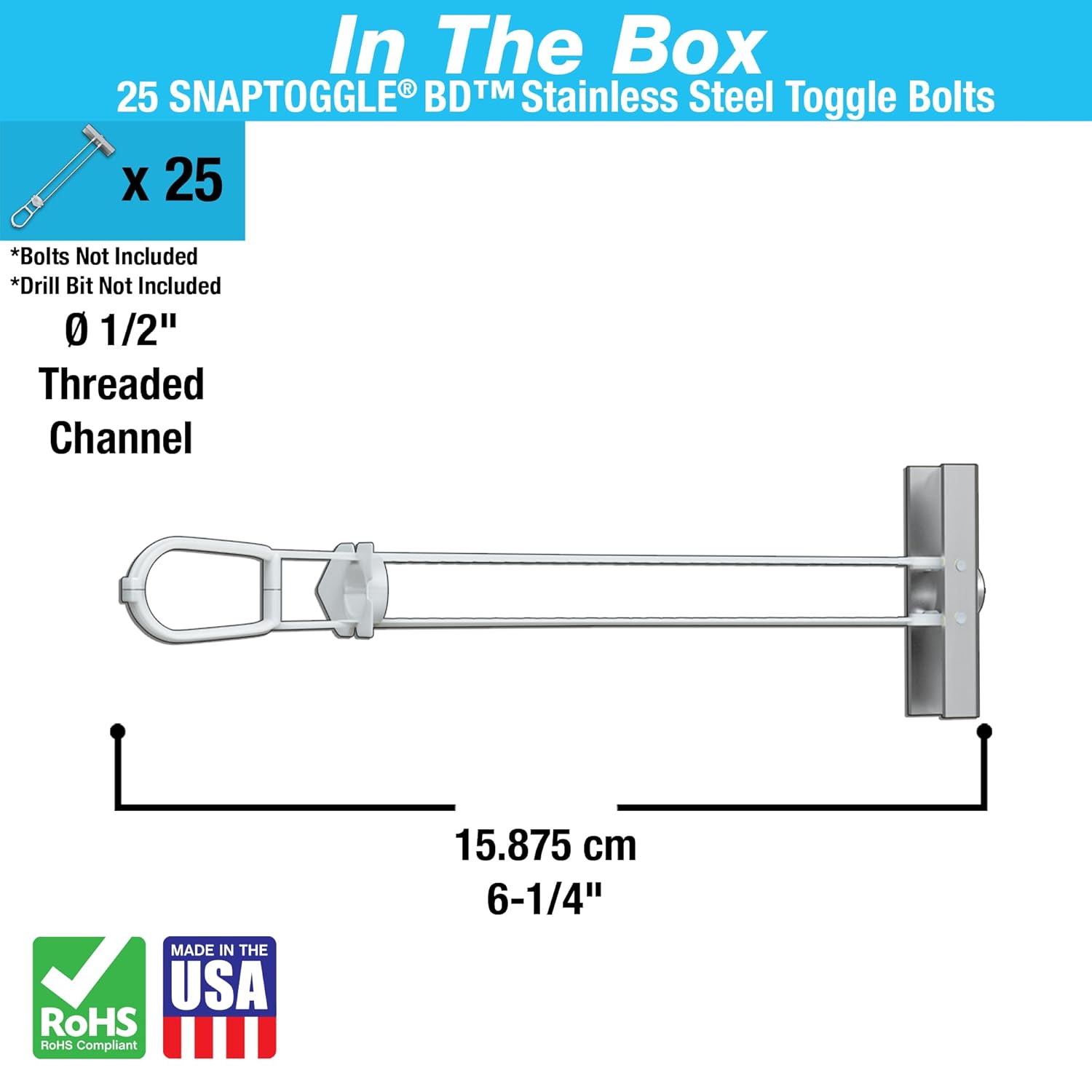 TOGGLER SNAPTOGGLE BDS Strong Durable Made in the USA