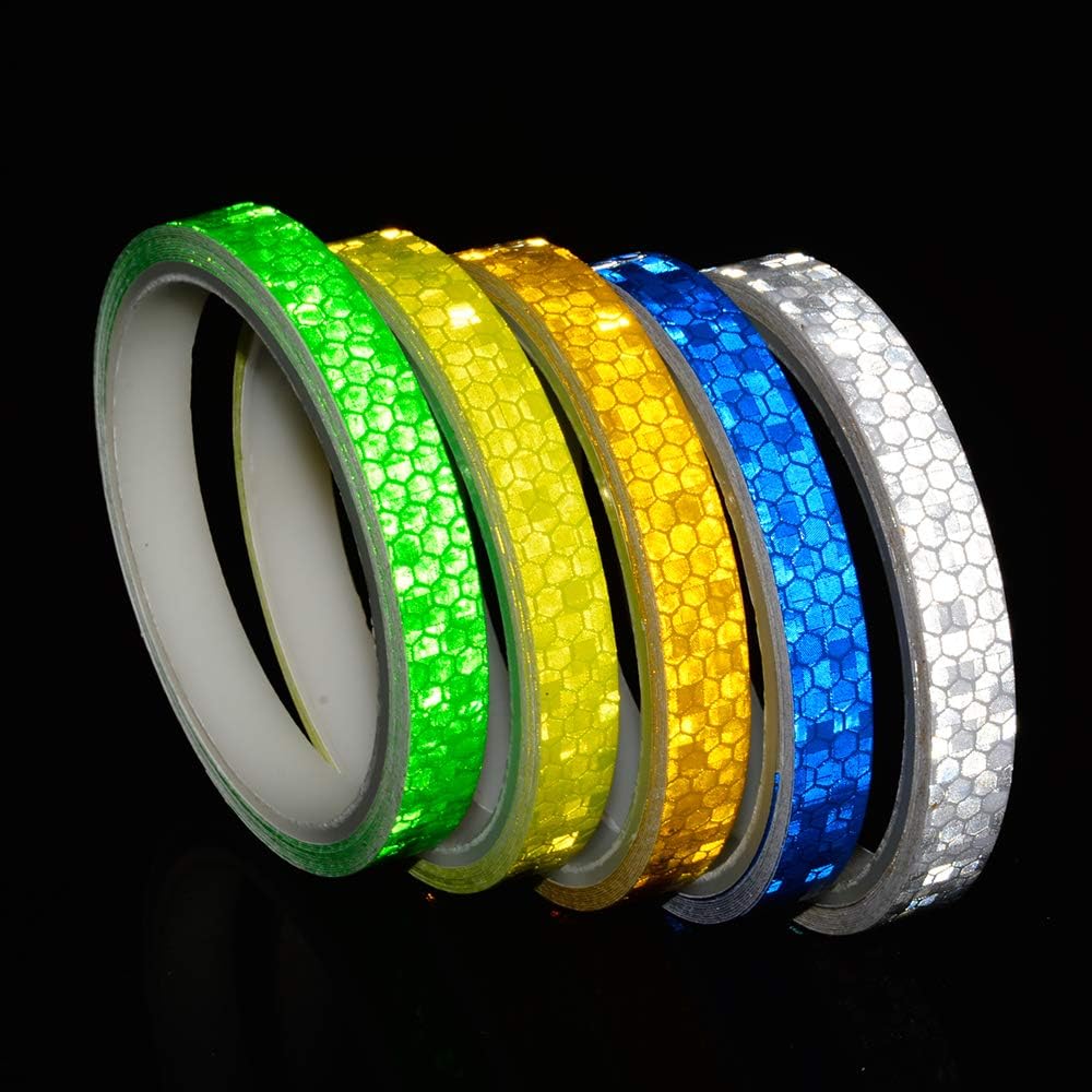 Brightplus Reflective Tape Fluorescent Yellow 05 X10
