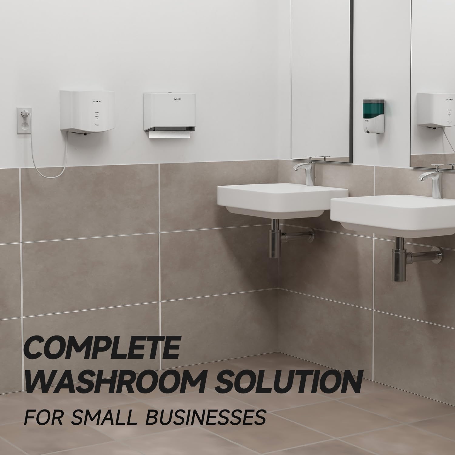 AIKE Wall Mount Paper Towel Dispenser
